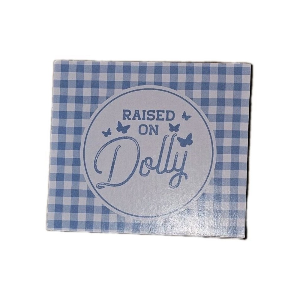 Raised On Dolly Block Print Blue White 2025 Collection (Brand New) #858